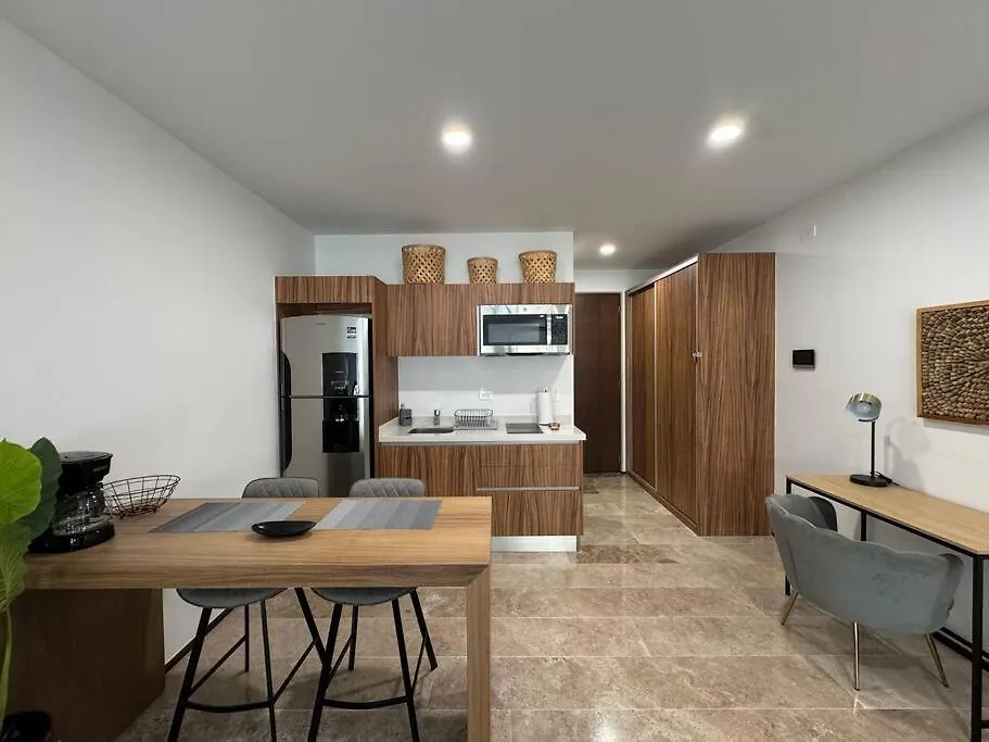 M-403 Brand New Studio, Ocean View Terrace, Pool And Gym Playa del Carmen Meksyk