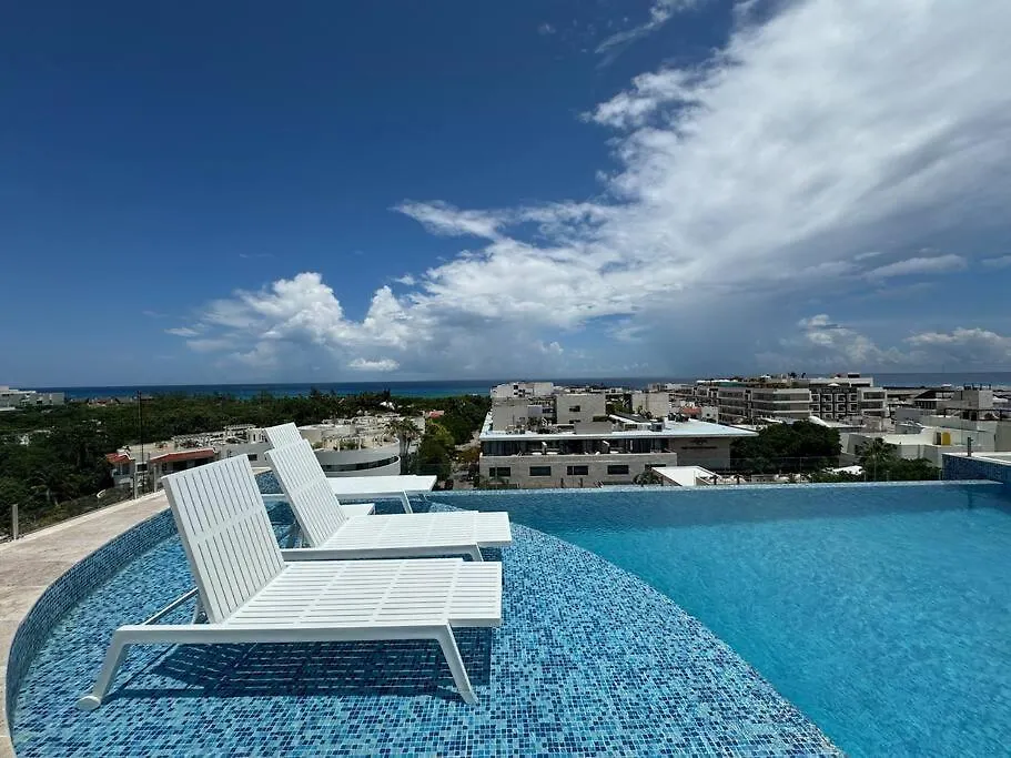 M-403 Brand New Studio, Ocean View Terrace, Pool And Gym Playa del Carmen