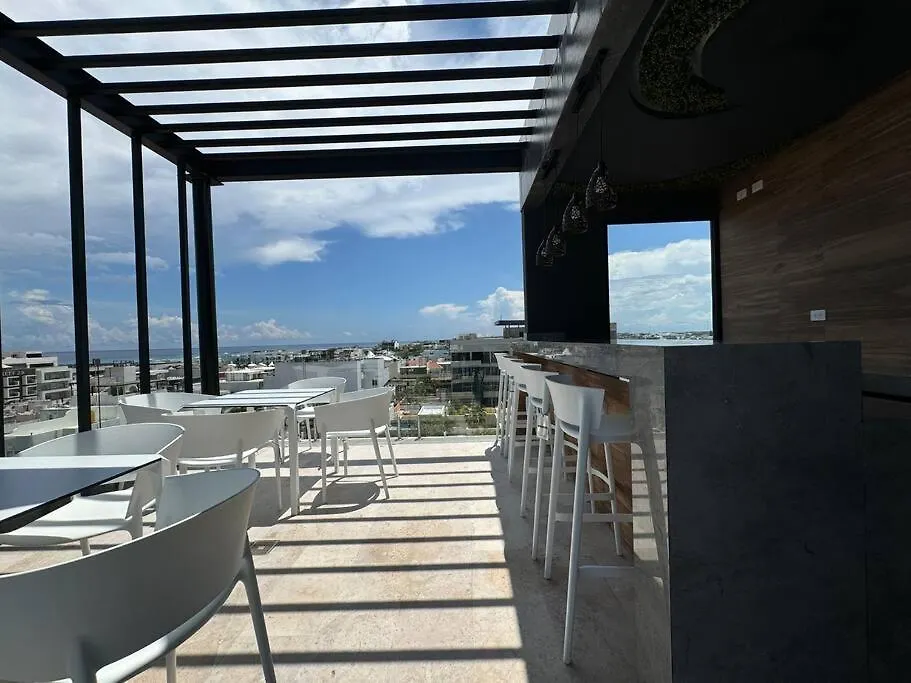 M-403 Brand New Studio, Ocean View Terrace, Pool And Gym Playa del Carmen Daire