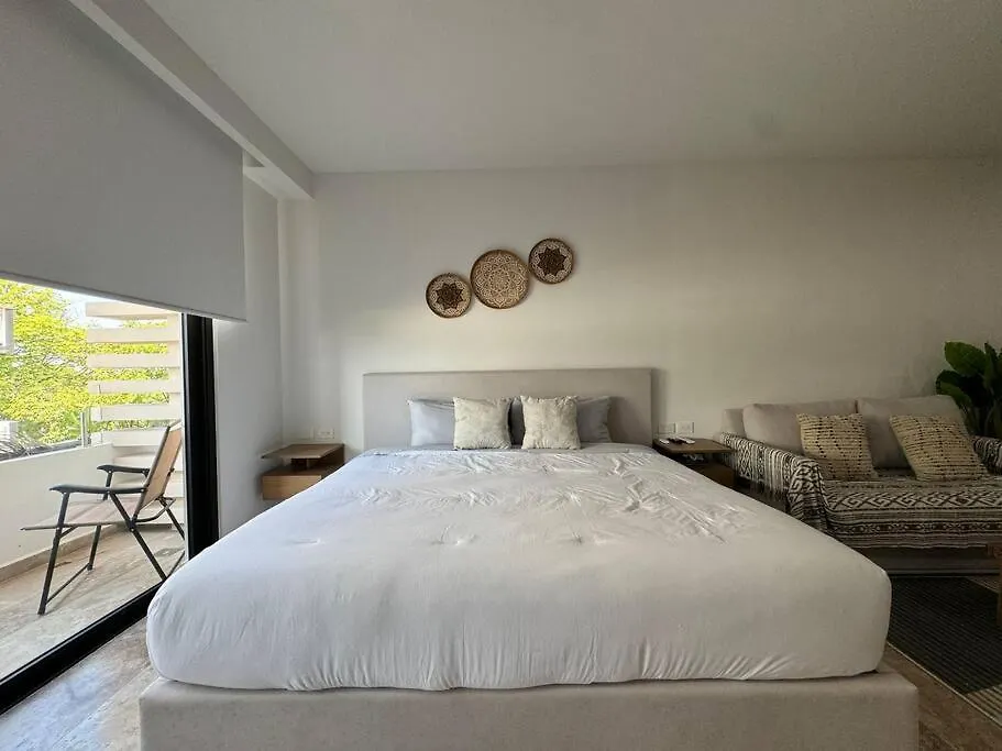 M-403 Brand New Studio, Ocean View Terrace, Pool And Gym Playa del Carmen Daire